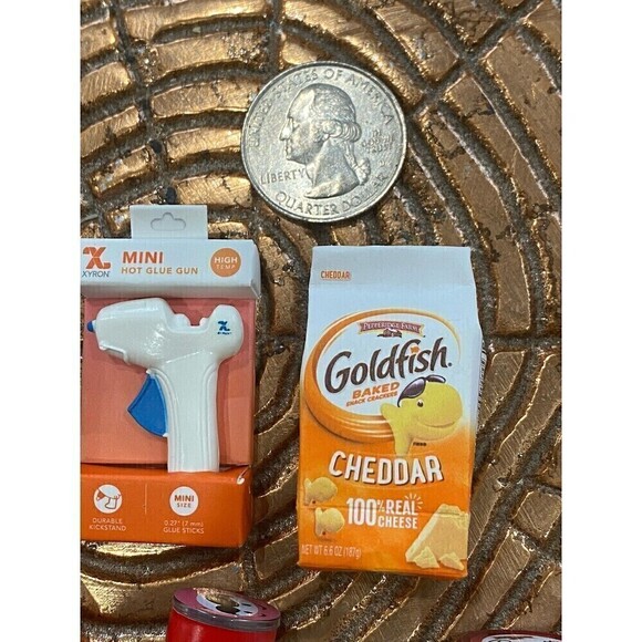 Zuru Mini Brands Lot of 10 Mixed Foods & Other Items - Barbie Size - Picture 7 of 8